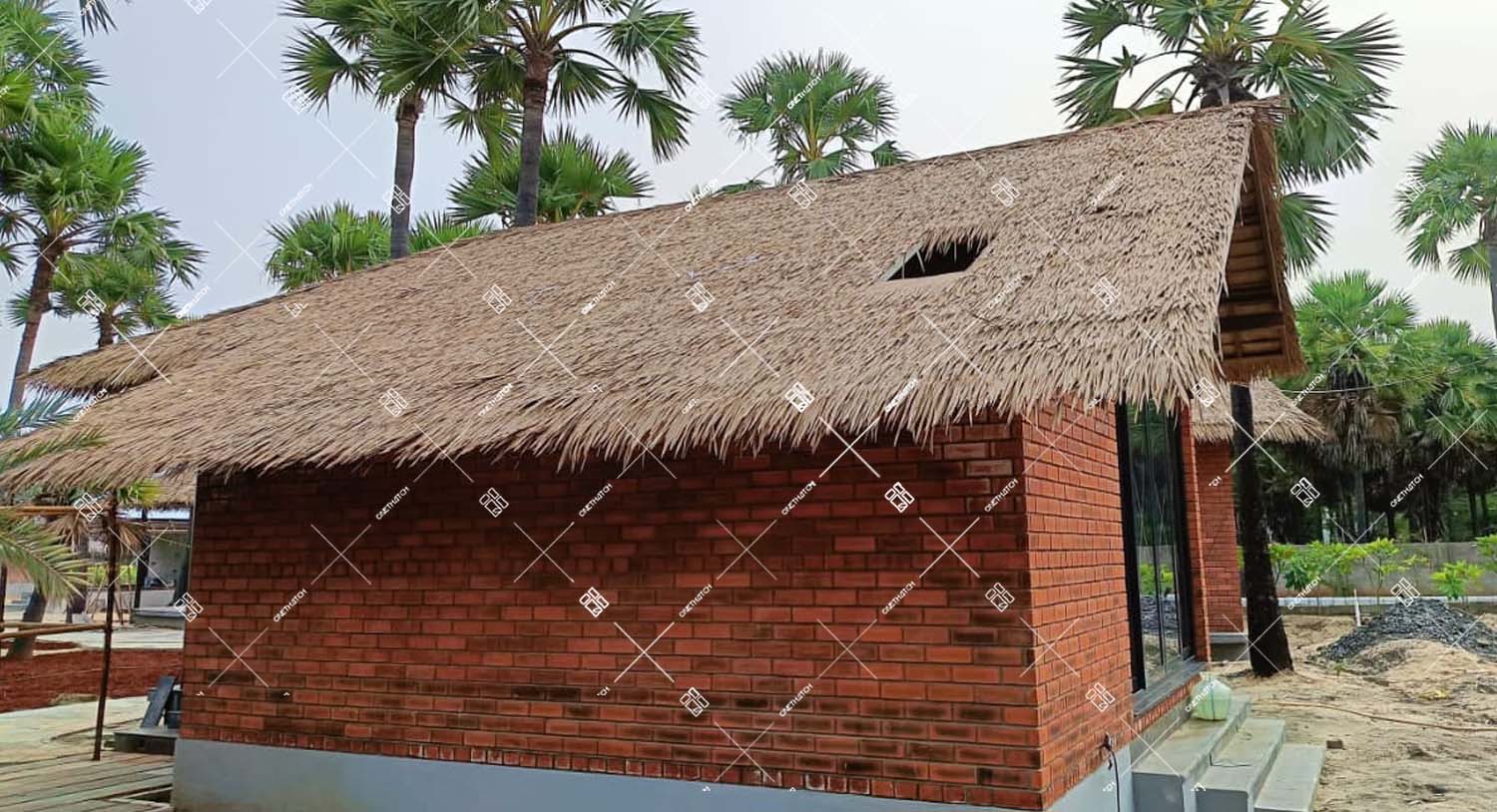 faux thatch roofing
